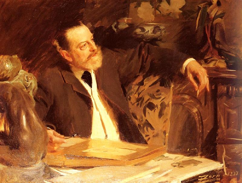 Anders Zorn Antonin Proust France oil painting art